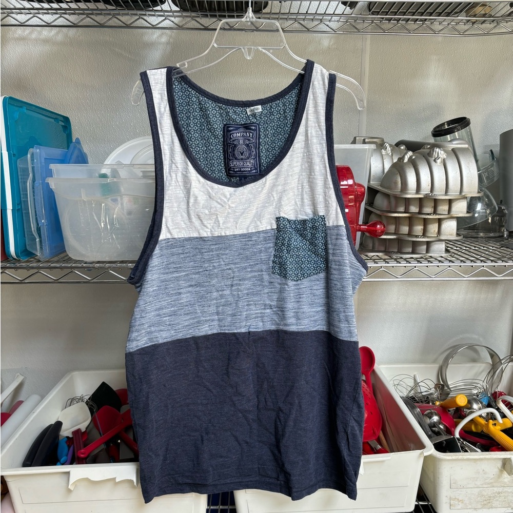 Company 81 Tank Top, mens size L